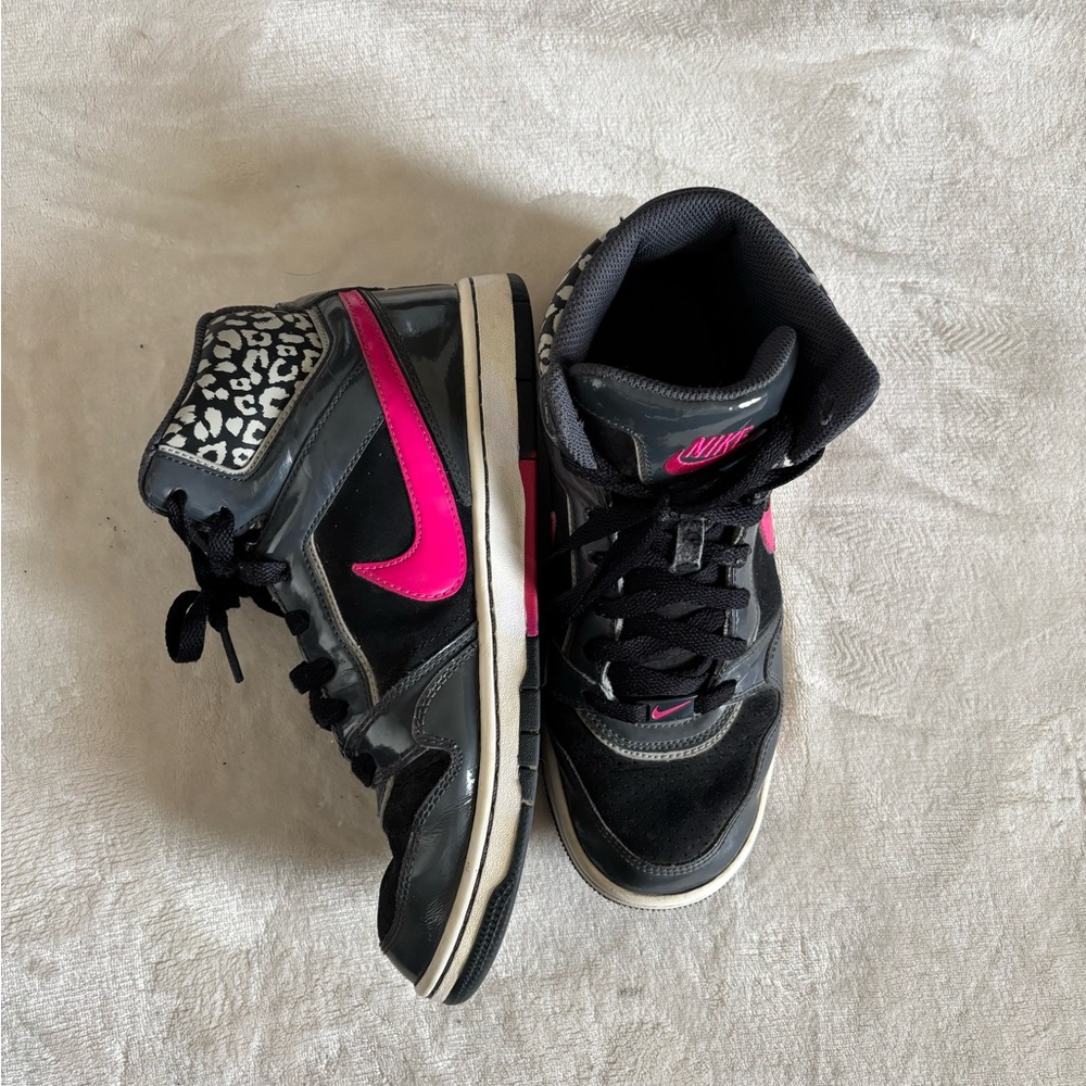 Nike Air Jordan Mid-Top Rare Cheetah Print Sneakers!